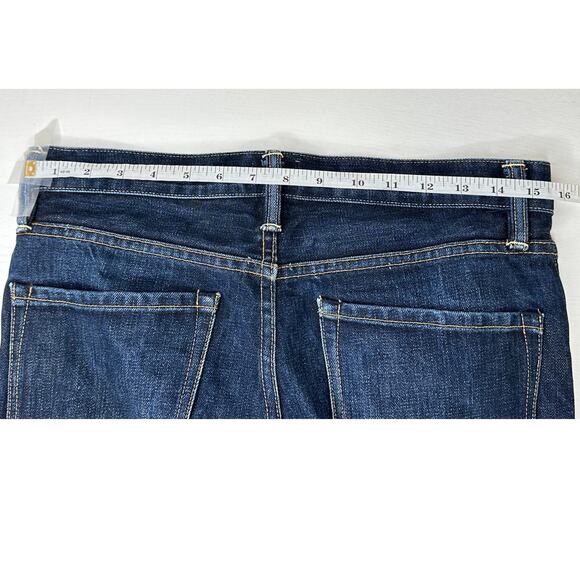 Cop.Copine Jean Blue Dark Wash Straight Leg Western Casual Normcore Size 30 - Picture 9 of 12